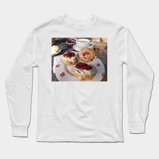 Cream Tea Long Sleeve T-Shirt